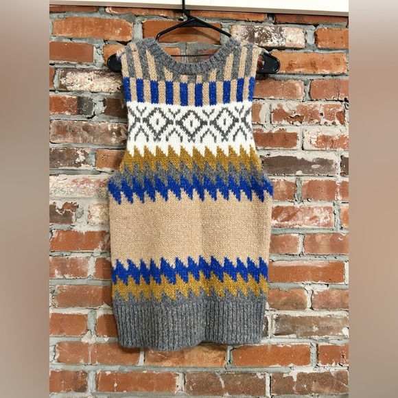 Ichi Wool Blend Knit Sweater Vest Size XS - Picture 10 of 12